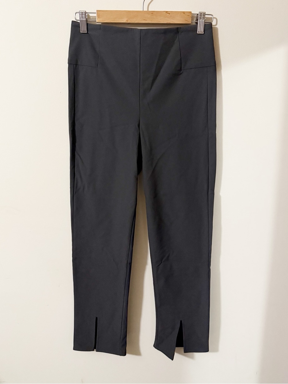 Athleta Womens Gray Pants Size 4 Ankle Slits